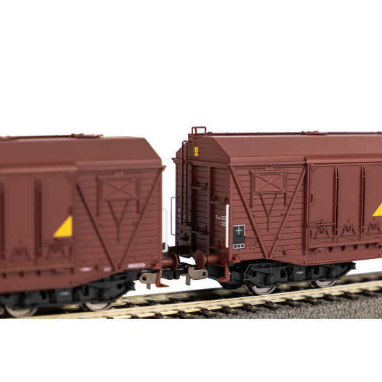 Zestaw 2 wagonów towarowych 401Ka PKP PIKO 58286 H0